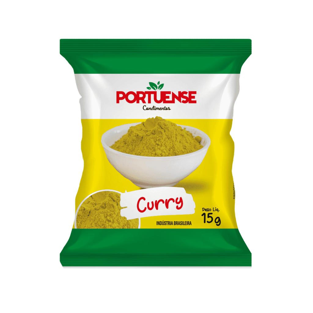 tempero pacotinho curry 15g