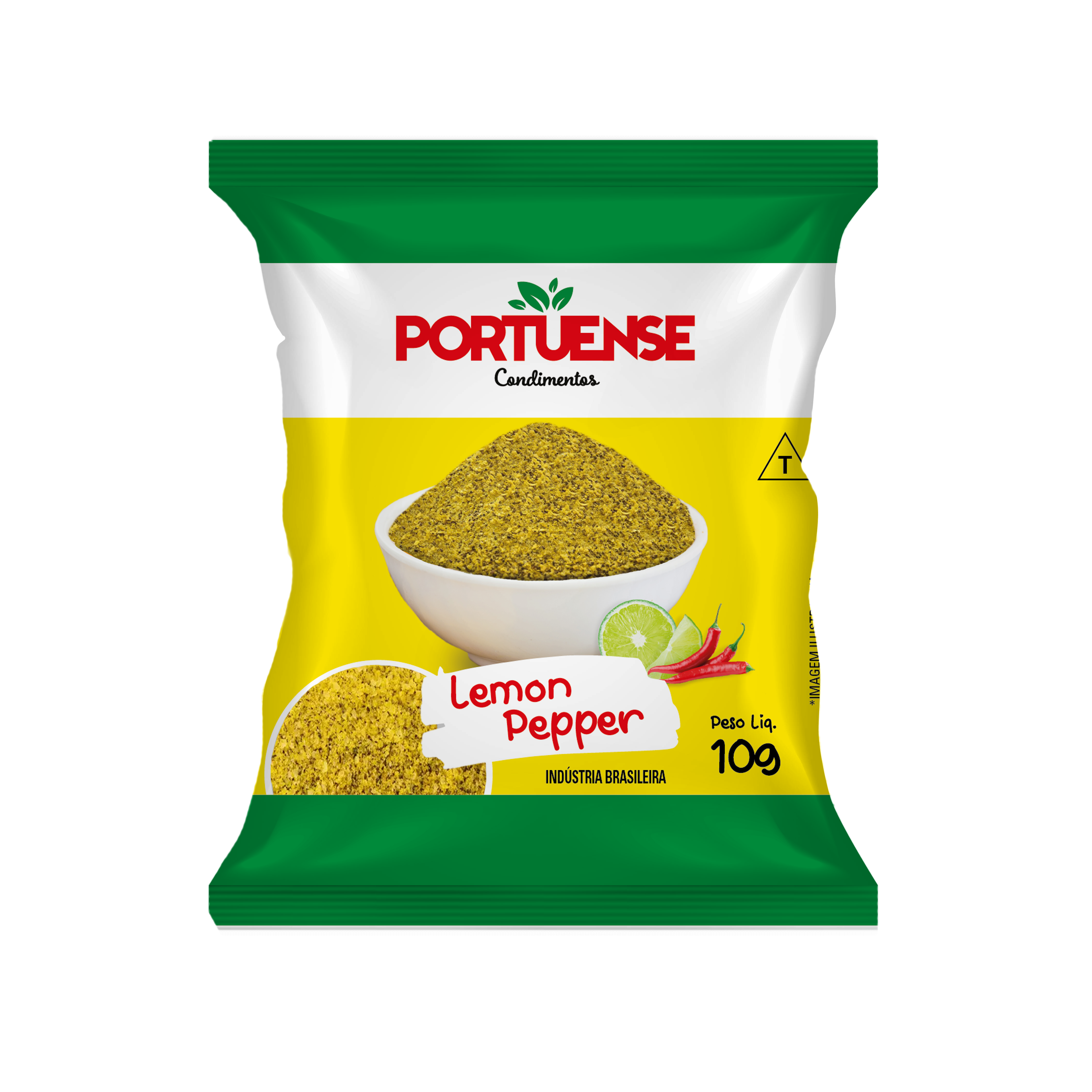 lemon pepper 10g condimentos portuense